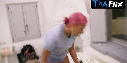 Gabi Andrews Sexy Scene  in Lindsay Lohan'S Beach Club (Van Damage)