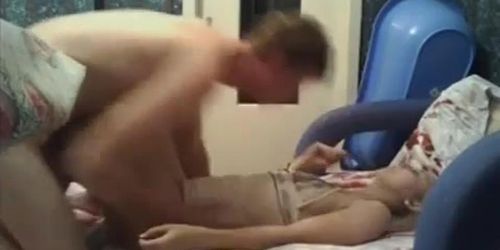 Russian home sex couples