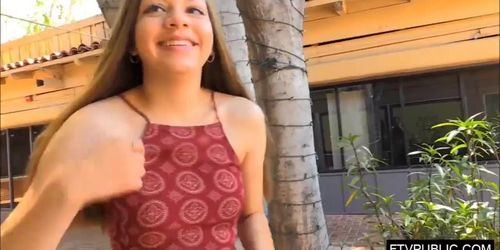 Kelly Summer in public (Kelly FTV)