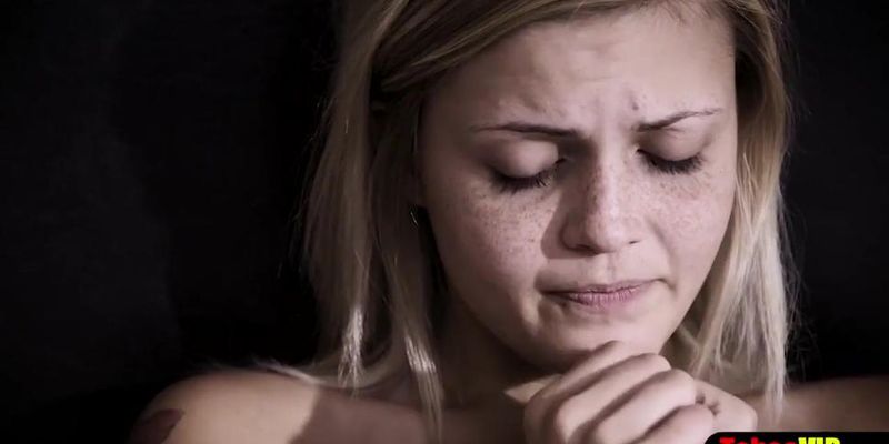 Vulnerable teen addict tricks into fucking during rehab (Madison Hart)
