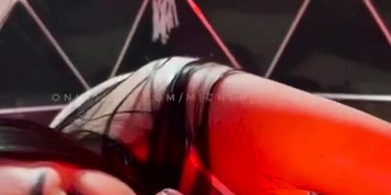 Latina fucks in a gampling tend