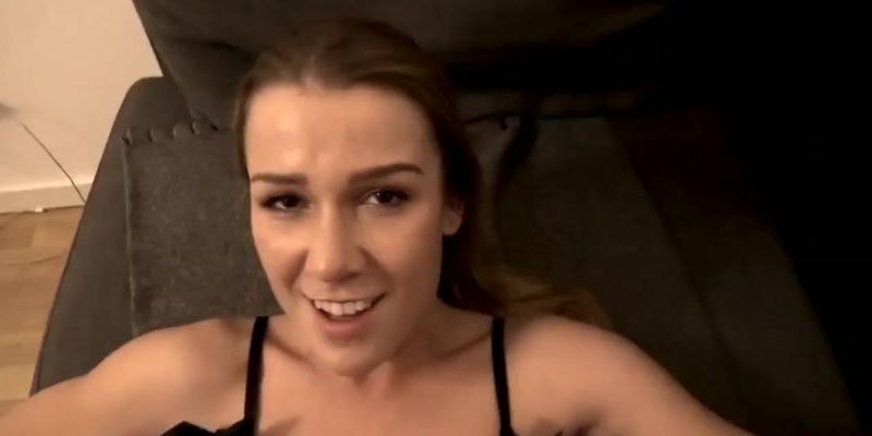 SEX WITH WIFE ON THE BED. FUCKED IN THE PUSSY AND CREAMPIE (Alexis Crystal)