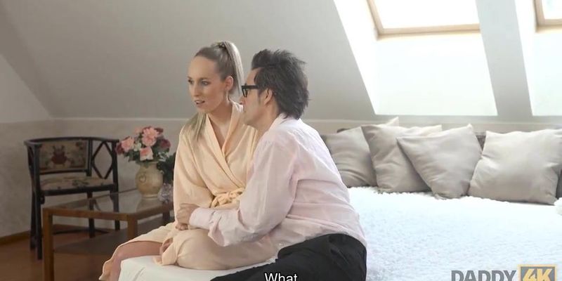 DADDY4K. Innocent gal becomes sexual target for boyfriend’s dad (Jenny Simons)