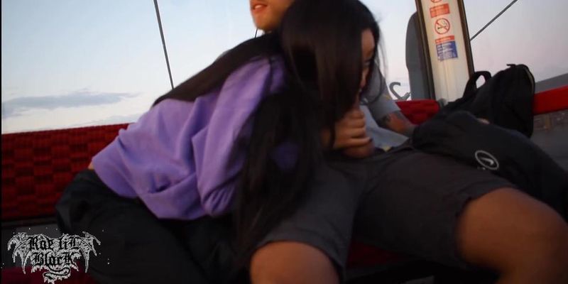 Rae Lil Black - Super Risky Public Fun AND Get Caught! (Raven Black)