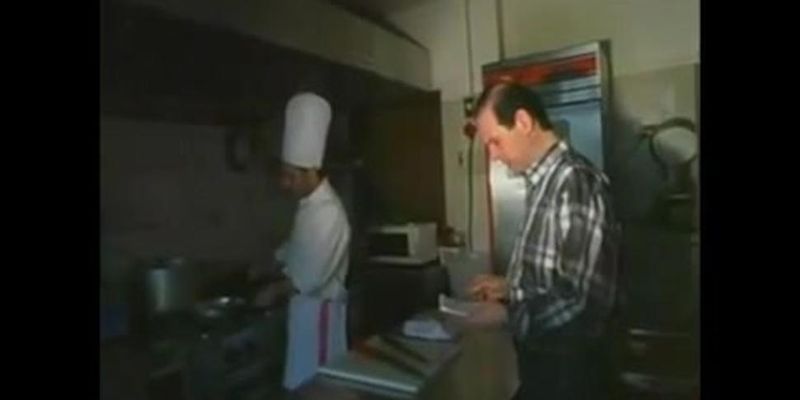 The rude chef