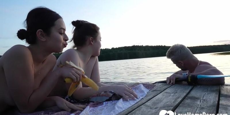 LOVEHOMEPORN - Surfer got to fuck us in a threesome