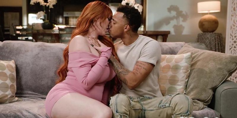 Lauren Phillips rewards stepson Lawson Jones thoughtfulness with a sensual sex