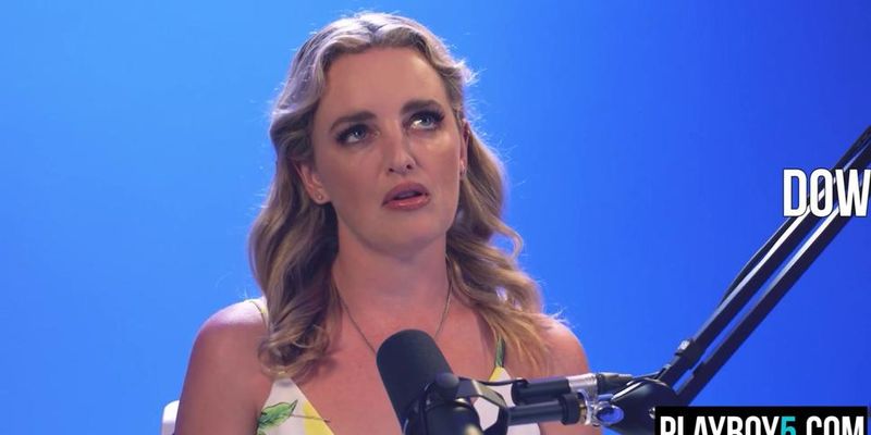 Podcast and masturbation with Ozzie MILF blonde Charlie Forde