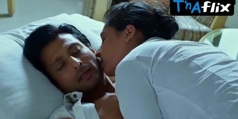 Shiny Dixit Breasts Scene  in Tadap