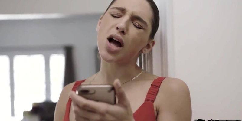 Abella Danger was spying on her hot ebony neighbor.She went to his house and started a hot sex with him and enjoyed fucking his