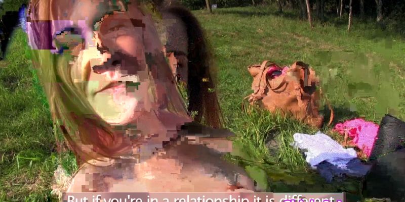 Euro amateur sapphos pussylicking outdoors