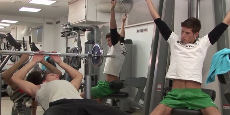 get Horny while Working out and have some Gay Sex