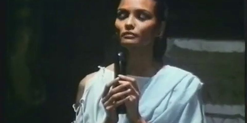 Laura Gemser Bush Scene  in Caligula: The Untold Story