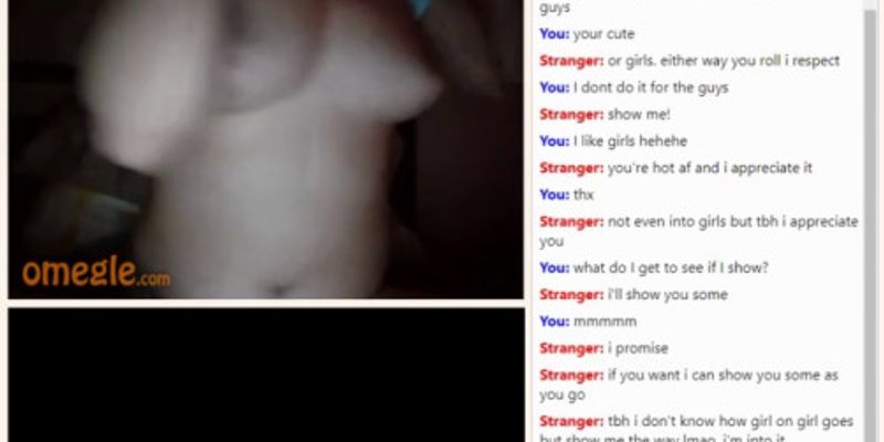 Omegle Playing with Tits, Ass and Pussy