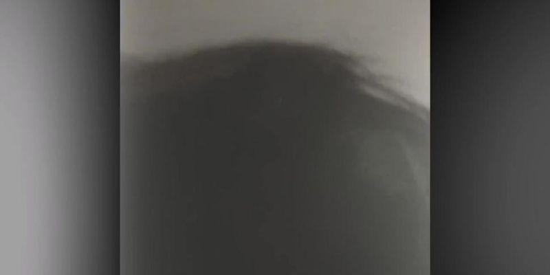 She swallows